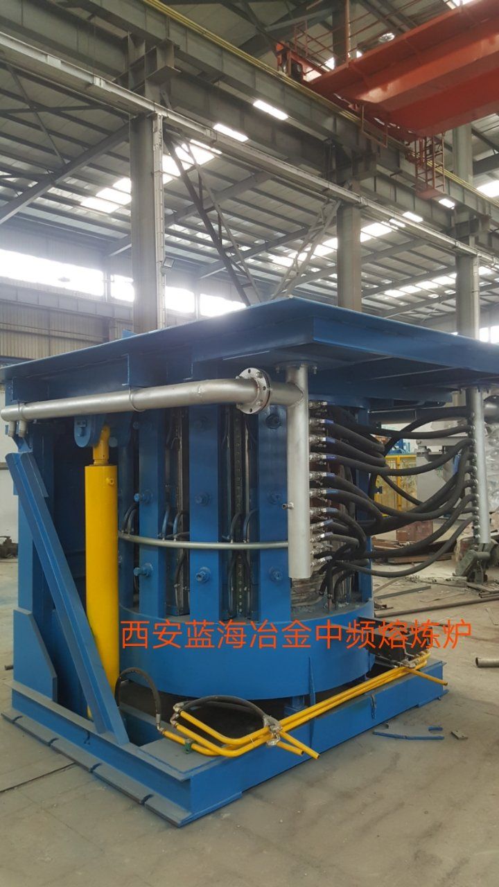 西安乐虎lehu中频熔炼炉使用案例