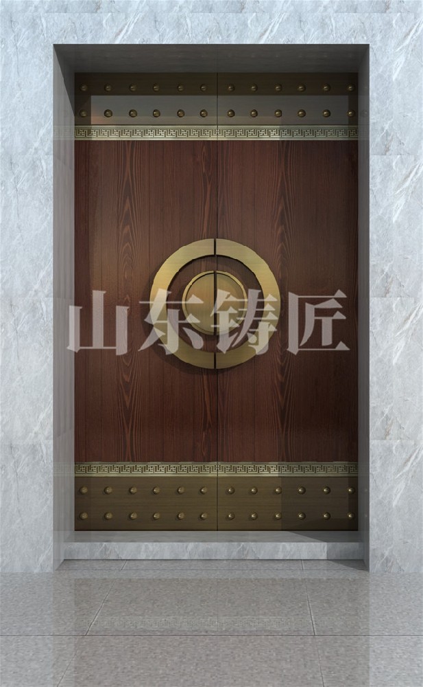 铸铝门